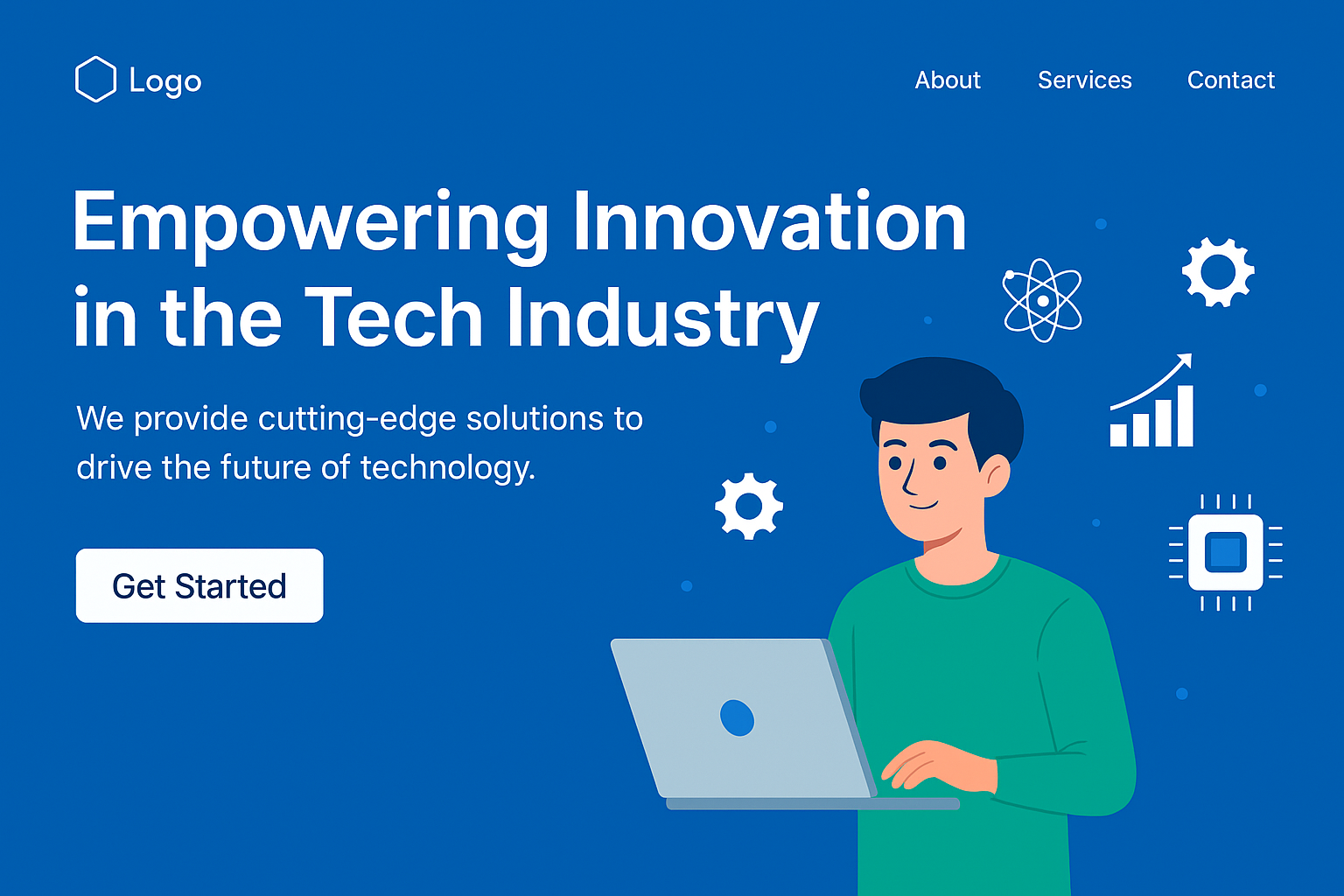 Tech Startup Landing Page